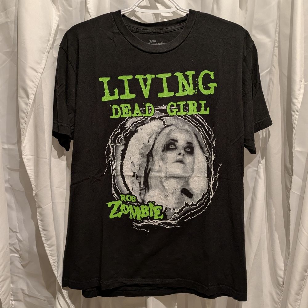 Bin 4 Rob Zombie Living Dead Girl T-shirt Sz XL
